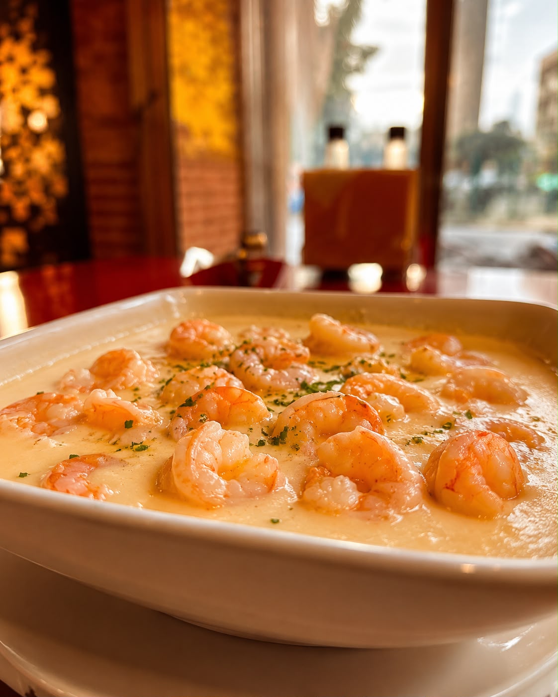 Foto del plato No. 4: Crema de camaron